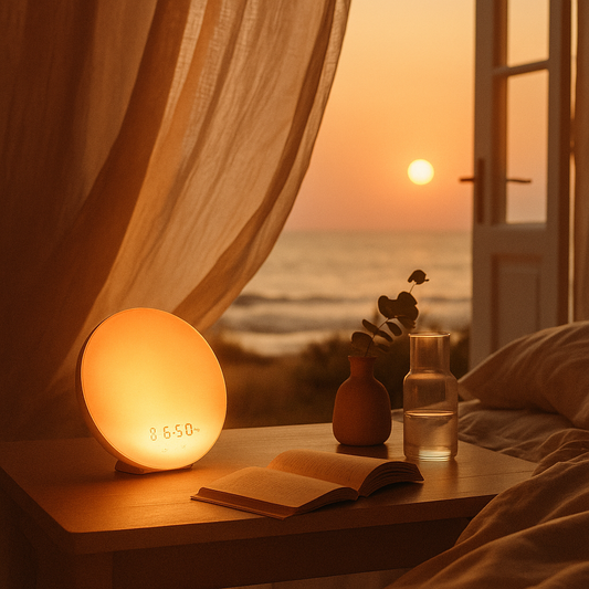 Lumosun Halo One wake up light alarm clock